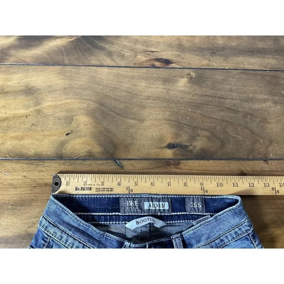 BKE Jeans Mens Size 25S Aiden Bootleg Bootcut Embroidered Denim - Picture 8 of 10